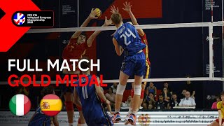 LIVE | Italy vs. Spain | CEV U16 Volleyball European Championship 2025 | Men (Gold Medal)