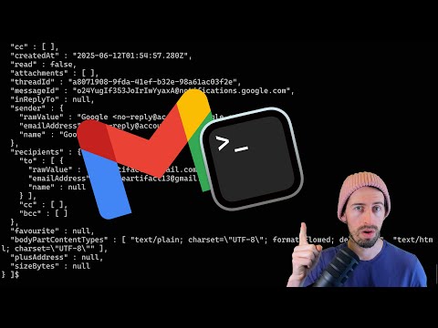 Control Gmail from a terminal! (Send and receive email in Powershell/Bash)