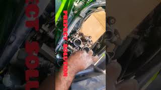 BEST Solution for cleaning throttle body for all motorcycle #shorts #solution #perfect