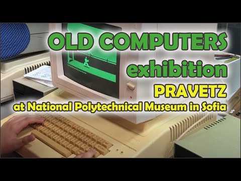 Pravetz computers exhibition at the National Polytechnical Museum in Sofia, Bulgaria - 19 May 2019