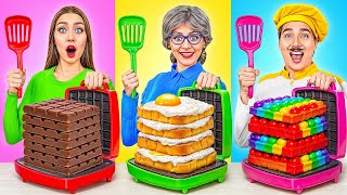 Me vs Grandma Cooking Challenge | Kitchen Hacks and Recipes by Multi DO Joy