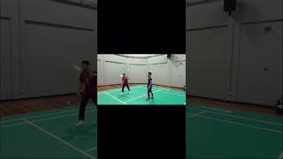 Friendly PDTS vs Perhutanan #badminton