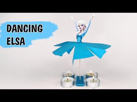 Warm air rises | Convection Science Experiment for kids "Dancing Elsa"