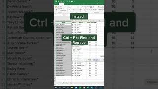 Find and replace tricks - Excel Tricks Series #tricksverse #excel #excel_hacks #exceltutorials