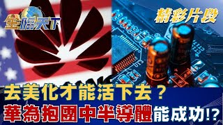 「去美化」才能活下去？ 華為抱團中半導體能成功！？│@tvbsmoney 20220923