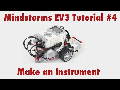 Mindstorms EV3 Tutorial #4: Turn your EV3 into a musical instrument