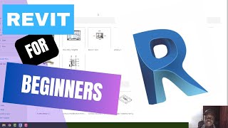 Revit for Beginners (First Time Opening Up Revit)  - PART 1