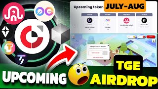Upcoming Airdrops TGE Update | Upcoming Airdrops Listing Update - July / August 2025 | Anoma Testnet
