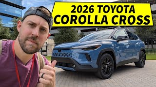 *FULL TOUR* The refreshed 2026 Toyota Corolla Cross Hybrid is a MASSIVE improvement.