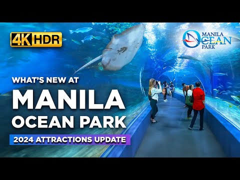 What's NEW at MANILA OCEAN PARK 2024? | The Complete Tour with Latest Expansions Update!【4K HDR】