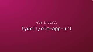 Introducing elm-app-url
