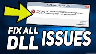 2024 Guide on How to fix all DLL Errors in Windows 10/11