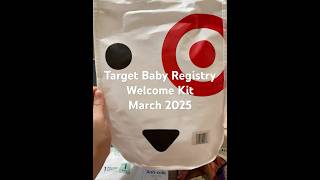 🎯 Target Baby Registry Welcome kit | March 2025 #target #babyregistry