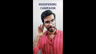 Whispering Campaign | Lets Learn #letslearn #vocabularybuilding #vlearn