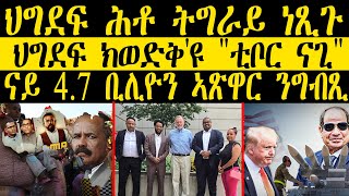 ERIPM |ዜና~News ~  ህግደፍ ሕቶ ትግራይ ነጺጉ  ~ ህግደፍ ክወድቅ"ዩ "ቲቦር ናጊ" ~ ናይ 4.7 ቢሊዮን ኣጽዋር ንግብጺ