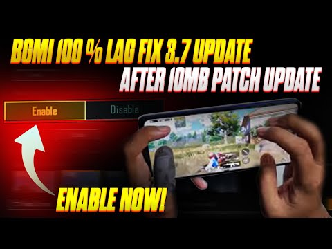 HOW TO FIX LAG IN BGMI ? 🙂 AFTER 10MB PATCH UPDATE IN 3.7 MODE 🥲 • 100% LAG FIX IOS & ANDROID ❤️‍🔥