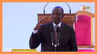 Ruto: Police are trained to deal with criminals, not parenting