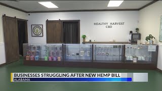 Mobile hemp businesses struggle after Alabama’s new bill