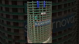 Supernova  Building North India's highest Building 980 Feet in Noida I Uttar Pradesh I#noida #shorts