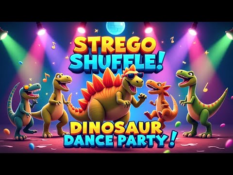 Stego Shuffle! 🦕💃 A Dinosaur Dance Party for Kids!