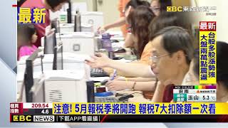 注意！ 5月報稅季將開跑 報稅7大扣除額一次看@newsebc