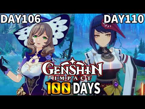 【原神100days】リサの更なる高みを目指して100日間ガチ育成！【DAY106～DAY110】