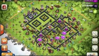 clash of clan most design base