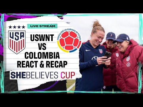 USWNT vs Colombia React & Recap | SheBelieves Cup | Attacking Third