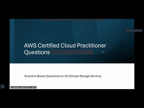AWS Certified Cloud Practitioner Exam Prep 2025 | Top 50 AWS S3 Scenario-Based Questions