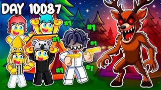 I Pretended To Be The #1 Player In 99 Nights In The Forest! (Roblox)