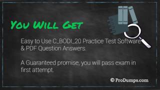 Discover Effective C_BODI_20 Exam Strategies - Valid C_BODI_20 Dumps
