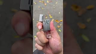 YOLO STUDIO NO FIRE Fidget Slider --- A lighter that won't ignite#edc #fidgettoys #edcgear