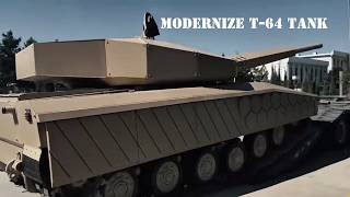 Futuristic Upgrade of T-64 tank unveiled by Uzbekistan