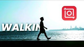 REVEAL Text as You WALK | Masking | Inshot Tutorial