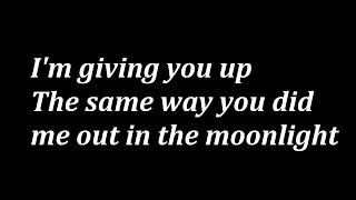 Giving You Up - Kameron Marlowe.  Acoustic (Lyric Video)