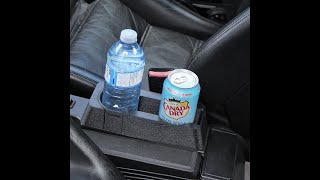 BMW E30 Center Console Cupholder with Hidden Storage