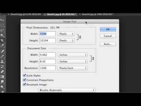 How to convert scan images to JPEG files
