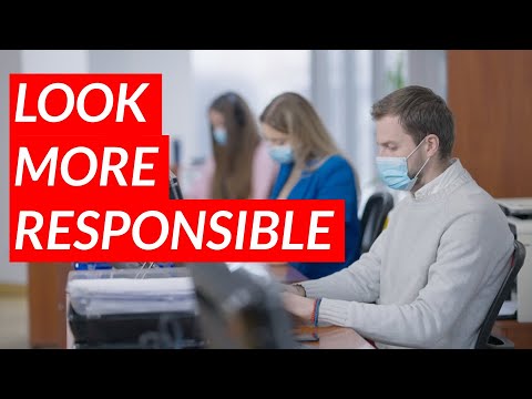 How to appear responsible at work