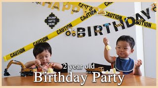 【子育て記録】えいけん２歳のバースデーパーティー！