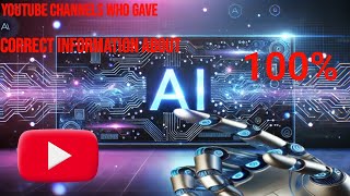 10 Best YouTube Channel for AI Tool Review/#ai #aitools #aichannel