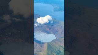 Taal Volcano Flyby PR2130 May 2025 #planespotting #planes #philippines #taal  #philippineairlines