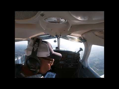 Long Solo Flight. Piper Cherokee