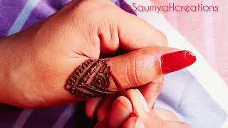 New trendy thumb mehndi  ✨️#mehndi #trending #henna #mehandi #viralvideo #hennadesign #viral #sawan 