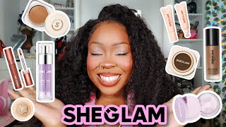Trying A Full Face of SHEIN/SHEGLAM Makeup! | Review