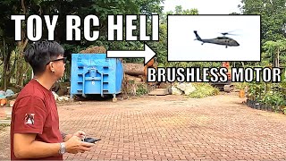 They Put a Brushless Motor in This Toy RC Heli