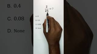 Fraction to decimal