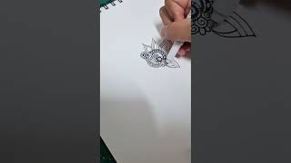 溶解，看不懂的藝術，玩畫畫，創意禪繞#zentangle #zendoodles #shorts#禪繞#手繪#舒壓