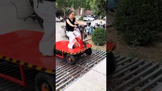 #electric tricycle#electric flatbed vehicle#warehouse logistics factorymoving truck