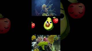 🌴Bear Sensory - Fruit Dance Party! - Fun Animation and Upbeat Music! #fruitparty #babysensory