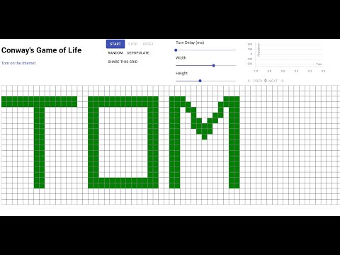I built Conway's Game of Life in TypeScript